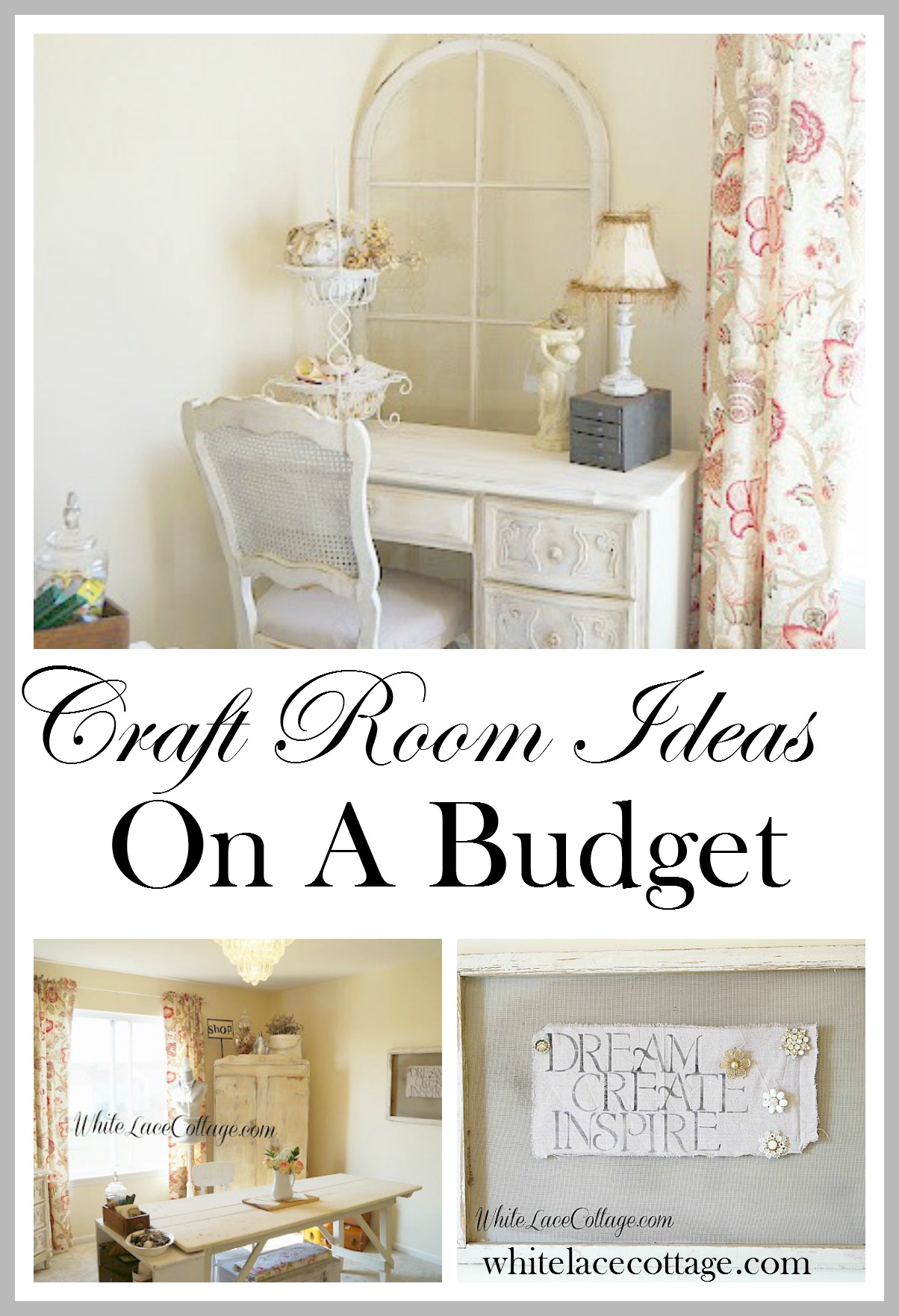 Craft Room Storage Ideas - Crafting Cheerfully