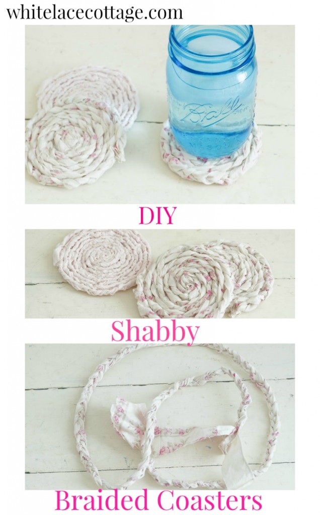 DIY Shabby Braided Coasters MAKEUP FOR MATURE SKIN