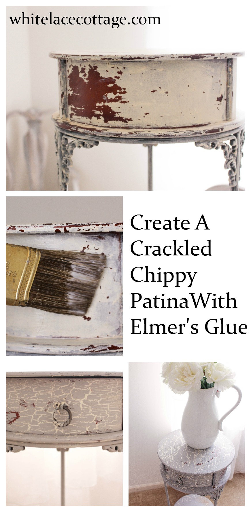 How to Crackle Paint  Crackle painting, Diy painting, Paint furniture