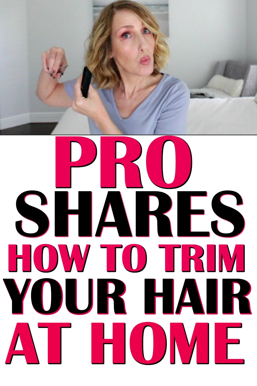 HOW TO TRIM YOUR OWN HAIR MAKEUP FOR MATURE SKIN