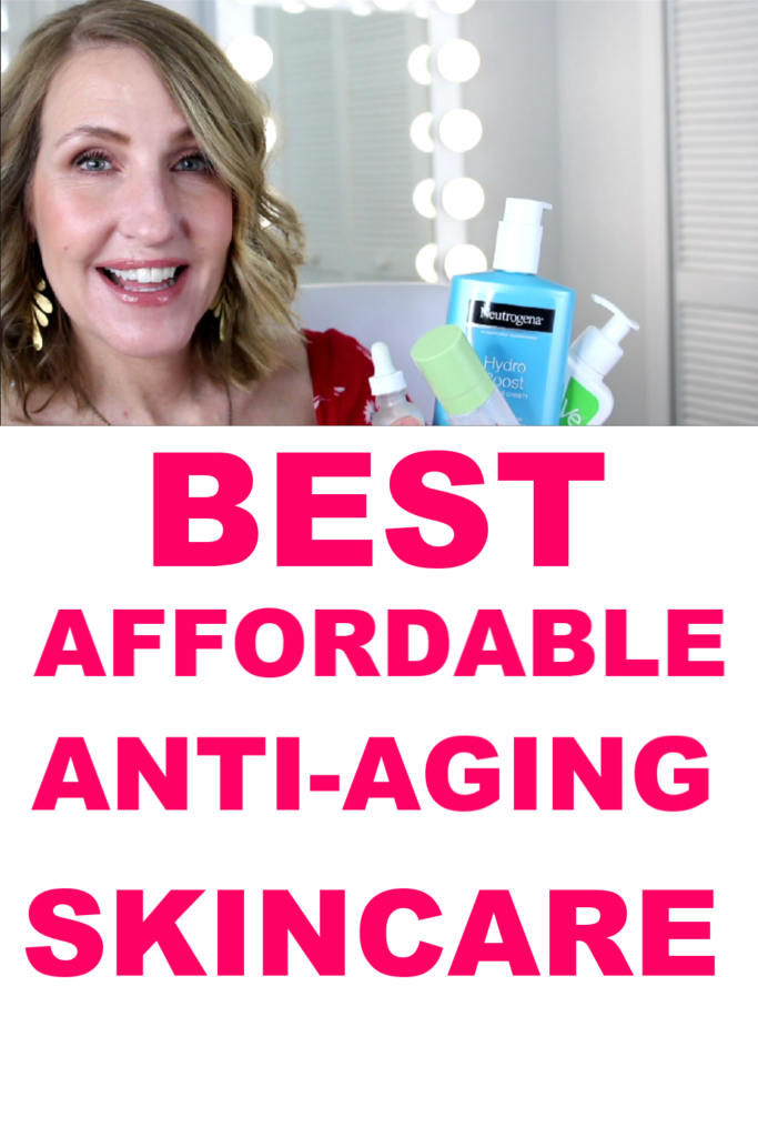 best drugstore anti-aging skincare